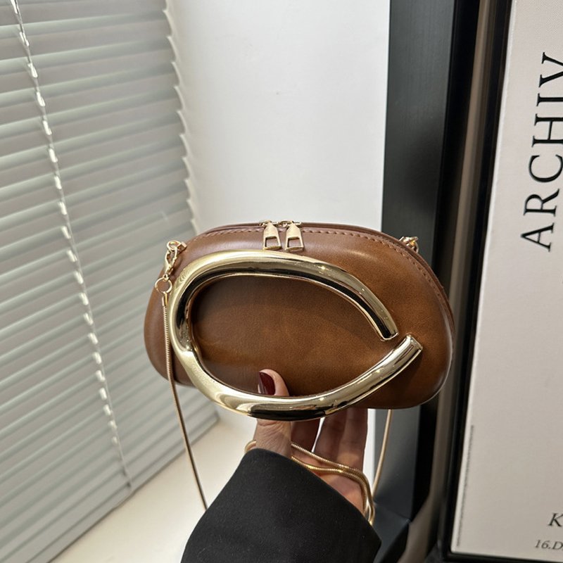 حقيبة سهرة نسائية فاخرة بصندوق معدني – Z Style - الصورة 6